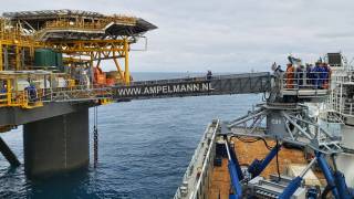 Ampelmann and Olympic Shipping join forces in project for Ithaca Energy