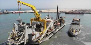 Cutter Suction Dredger Willem van Rubroeck embarks on its career in Mauritania