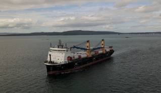 WATCH: New Heavy-Lift Vessel Katori Enters Nanao Port for First Time