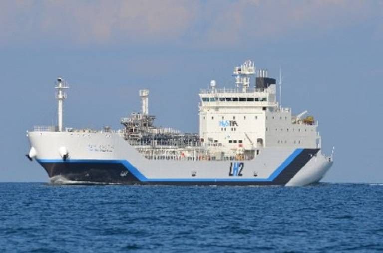 Liquefied Hydrogen Carrier SUISO FRONTIER Receives Classification