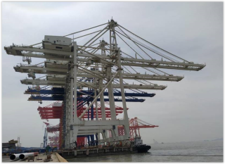 Port of Oakland’s largest terminal gets three giant cranes in fall