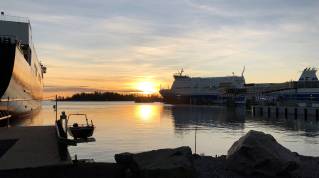 Gasum opened a new shipping fuel station at Ports of Stockholm