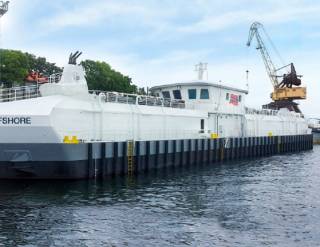 BLRT Grupp built a unique offshore fish farming barge