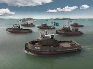 Damen builds a series of harbour tugs for Swedish FMV