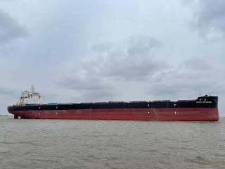 Shanghai Waigaoqiao Shipbuilding delivered 210,000DWT Newcastlemax bulk carrier to ICBC Leasing