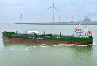 Thun Tankers takes delivery of LNG-fueled chemical tanker Thun Empower