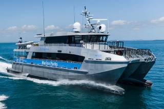 Incat Crowther Launches New Generation Patrol Boat to Protect the Great Barrier Reef
