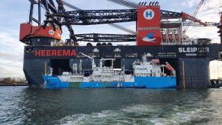 Titan completes gassing up of Heerema’s LNG-fueled Sleipnir