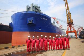 CSL-Hartmann Take Delivery of First Joint Venture Newbuild, MV Starnes