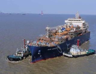 World’s largest LNG bunkering ship arrives in Rotterdam