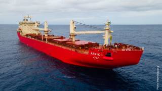 Fednav welcomes the mv Arvik I - its newest icebreaking bulk carrier