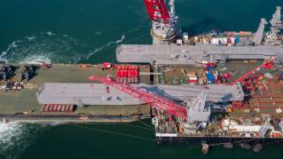 WATCH: JLS beam installation marks major milestone