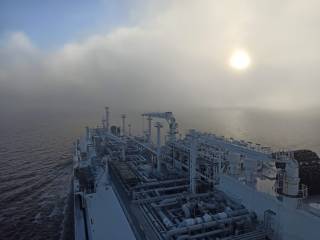 Gazprom Gas Carrier Marshal Vasilevskiy Delivered LNG Cargo along Northern Sea Route For First Time
