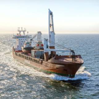 Spotted: Spliethoff’s Pauwgracht with Deck Cargo