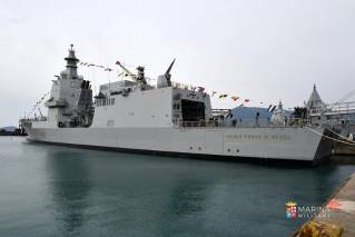 Fincantieri’ announces delivery of the first multiporpose offshore patrol ship “Thaon di Revel”