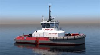 Crowley Will Build and Operate the First Fully Electric U.S. Tugboat