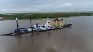 Damen Cutter Suction Dredger 450 delivered to the Russian Arctic