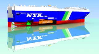 NYK to Build Second LNG-fueled PCTC