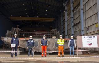 Med Marine Held Keel-Laying Ceremony For Svitzer’s Ice Breaking Tugs