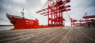 Latest Ship-to-shore cranes arrive in Mersey for L2 Terminal