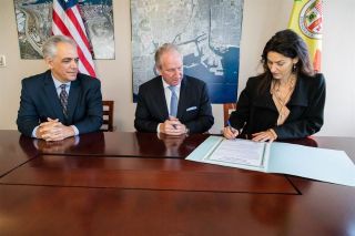 Port of Los Angeles and Copenhagen Malmö Port sign collaborative agreement on sustainability and environment