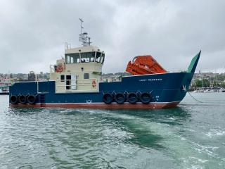 Damen Landing Utility Vessel 1608 unveiled for aquaculture industry