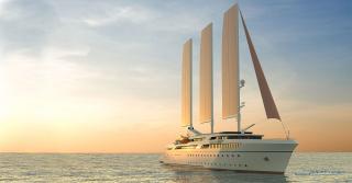 Knud E.Hansen Reveals its Latest Ship Design - A 110-metre Adventure Wind Cruise Vessel