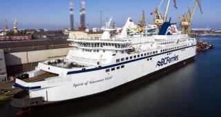 BC Ferries-owned Spirit of Vancouver Island converted to LNG