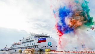 Greg Mortimer - First X-Bow Polar Vessel Named, Delivered and Ready To Explore