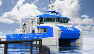 Ulstein Delivers Automation system for hybrid work-boat