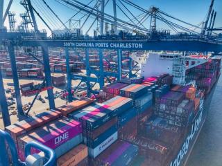 South Carolina Ports Authority Handles Record January Container Volume