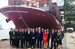 ONE Inaugurates Joint Venture Magenta Singapore Terminal with PSA Singapore