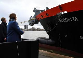 Hopper Dredger Ecodelta Christened in Rotterdam