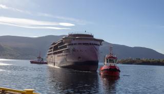 Major Milestone for First X-Bow Polar Vessel at Ulstein Verft