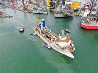 Jan De Nul launches fourth Ultra-Low Emission vessel