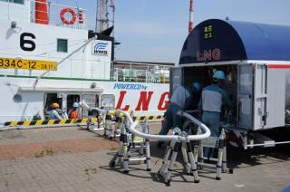 NYK Participates in First LNG Bunkering Operation in the Setouchi and Kyushu Areas of Western Japan