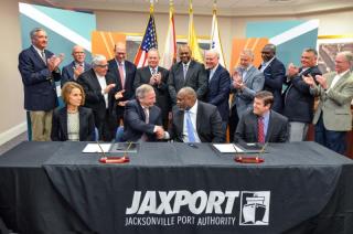 JAXPORT and SSA Marine Reach Long-term Agreement on $238.7Mln International Container Terminal at Blount Island