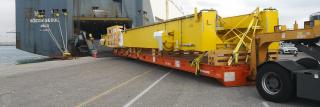 How Höegh Autoliners loaded a record long breakbulk unit in Valencia