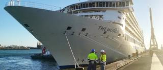 Cruise Ship The World In Dry Dock For 35 Days; Blue Water Manages The Entire Logistics For The project