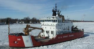 US Coast Guard begins ice breaking operations in the Western Great Lakes