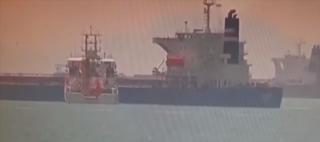 Greece-registered carrier collides with Marine Dept vessel in Johor new port limits (VIDEO)