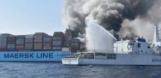 Fire-hit Maersk Honam to be shipped to Hyundai Heavy for rebuilding