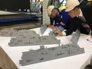 The Construction Of A Second Costa Cruises Ship Starts at Meyer Turku Shipyard