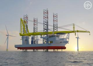 Jan De Nul Group orders the Voltaire, its third Offshore Jack-Up Installation Vessel, at COSCO Shipping Heavy Industry in China