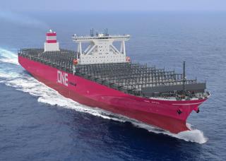 ONE takes delivery of 14,000-TEU Containership ONE APUS