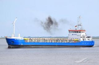 Motor vessel Baltic Carrier ran aground of Helsingborg