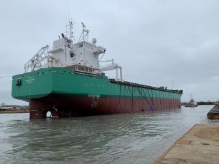 Arklow Wind successfully launched at the Ferus Smit yard in Leer (Video)