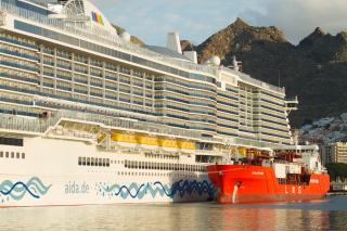Coral Methane successfully executes LNG bunkering operation on AidaNova, the world’s first LNG cruise ship