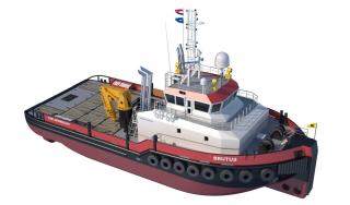 First diesel-electric Damen Shoalbuster 3514 DP2, IMO Tier 3 ordered by Herman Sr
