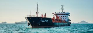 Accra - Largest and most modern tanker in the Panama Canal